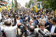ایرانی سرکاری، فوجی اور مذہبی شخصیات کی عالمی یوم القدس مارچ میں شرکت