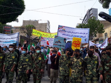 راهپیمایی روز قدس در کردستان آغاز شد