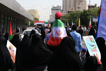 راهپیمایی روز قدس در مشهد