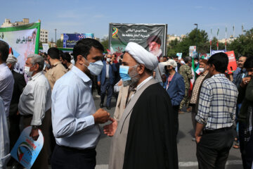 راهپیمایی روز قدس در مشهد