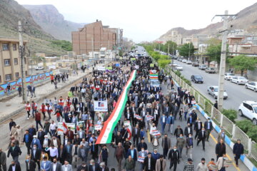 راهپیمایی روز قدس در ماکو