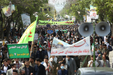 راهپیمایی باشکوه روز قدس در اردبیل