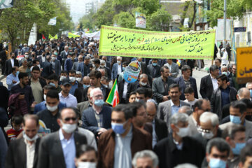 راهپیمایی باشکوه روز قدس در اردبیل