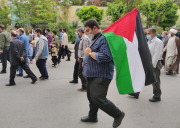 راهپیمایی روز قدس در خرم‌آباد