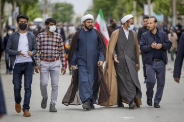 راهپیمایی روز قدس در شهر کرمانشاه