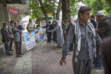 راهپیمایی روز قدس در شهر کرمانشاه