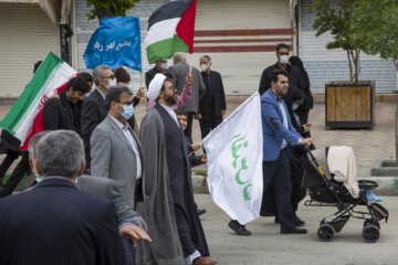 راهپیمایی روز قدس در شهر کرمانشاه