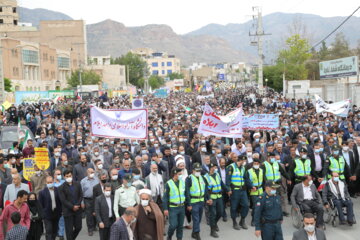 راهپیمایی روز قدس در ایلام (بخش اول)