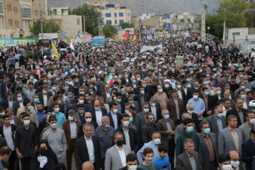 راهپیمایی روز قدس در ایلام (بخش دوم )