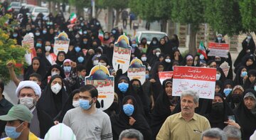 راهپیمایی روز جهانی قدس در بندرگناوه