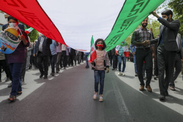  راهپیمایی روز قدس در شهرکرد