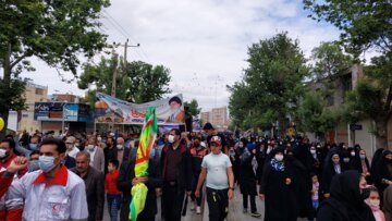 شکوه حماسه راهپیمای روز قدس در ملایر