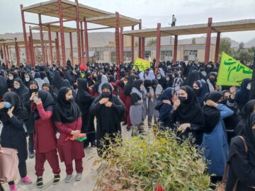 راهپیمایی روز جهانی قدس در شهرستان سرپل ذهاب