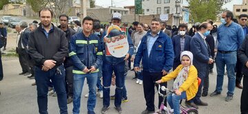 " در مسیر قدس"راهپیمایی روز قدس در شهرستان نیر