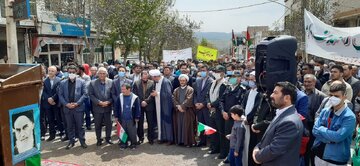 " در مسیر قدس"
راهپیمایی روز قدس در شهرستان نیر