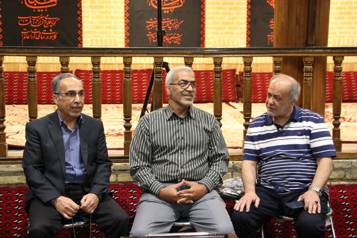 ورزش باستانی همراه با پهلوان ها در تکیه نیاوران