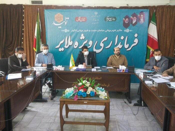 فرماندار ملایر: طلاییترین مدال را باید بر سینه فعالان مبل و منبت بنشانیم