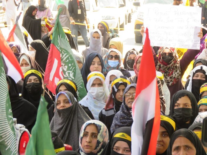 خروش مردم پاکستان در حمایت از مقاومت فلسطین و برائت از توطئه ننگین سازش