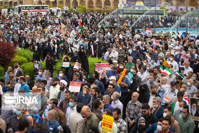 نمایی از روز پُر شکوه ایران