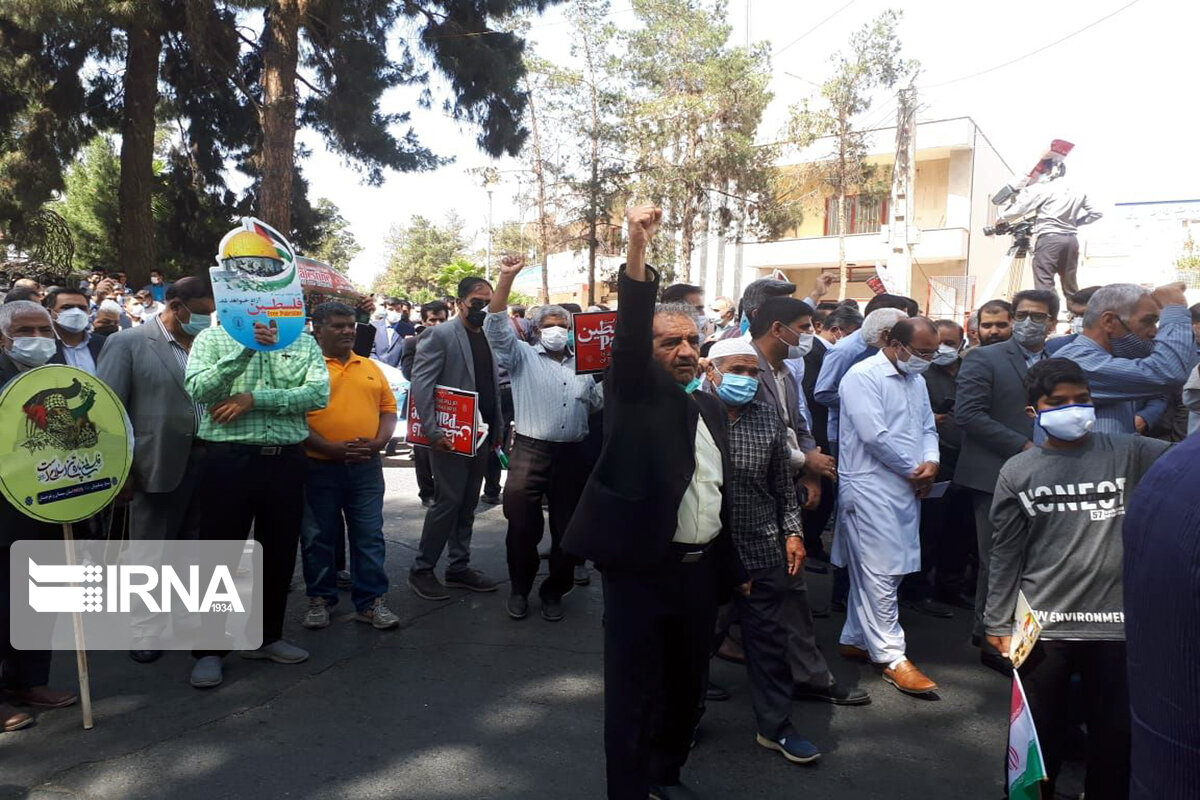 راهپیمایی روز قدس پس از ۲ سال وقفه در سیستان و بلوچستان آغاز شد