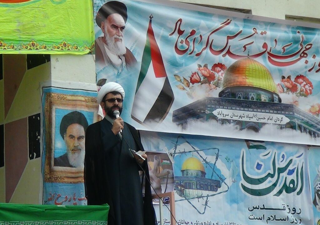 رییس دادگستری سروآباد: جریان مقاومت اسرائیل غاضب را زمین گیر کرده است رییس دادگستری سروآباد: جریان مقاومت اسرائیل غاضب را زمین گیر کرده است