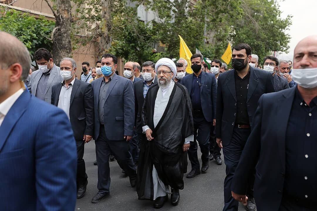 آملی لاریجانی: راهپیمایی روز قدس قطعا نویدبخش نابودی رژیم صهیونیستی است