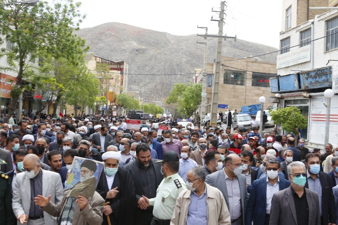 فرماندار فیروزکوه: روز قدس روز اسلام و حکومت اسلامی است