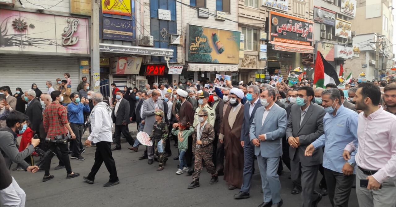 راهپیمایی روز جهانی قدس بیانگر اعتراض بر علیه ستمگران است