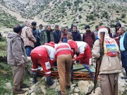 جسد مرد میانسال کهگیلویه ای از سوی هلال احمر در ارتفاعات چرام کشف شد