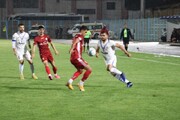 تیم فوتبال ملوان در انزلی مقابل خیبر خرم‌آباد متوقف شد