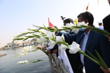 پاسداشت روز ملی خلیج فارس در ساحل مهمترین آبراه بین المللی