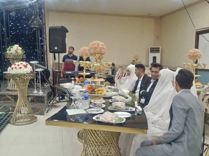 گزارش جشن یک ازدواج ساده