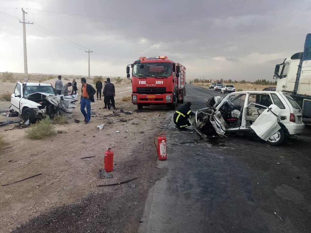 رییس پلیس راه یزد: تصادف در هرات یزد ۲ کشته بر جا گذاشت