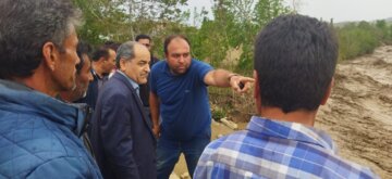 سیل در شهرستان انگوت مغان