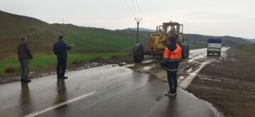 سیل در شهرستان انگوت مغان