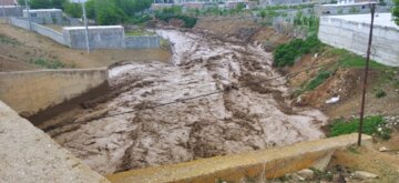 سیل در شهرستان انگوت مغان