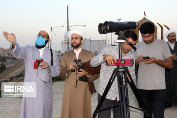 ۶ گروه هلال ماه شوال را در استان بوشهر  رصد می‌کنند