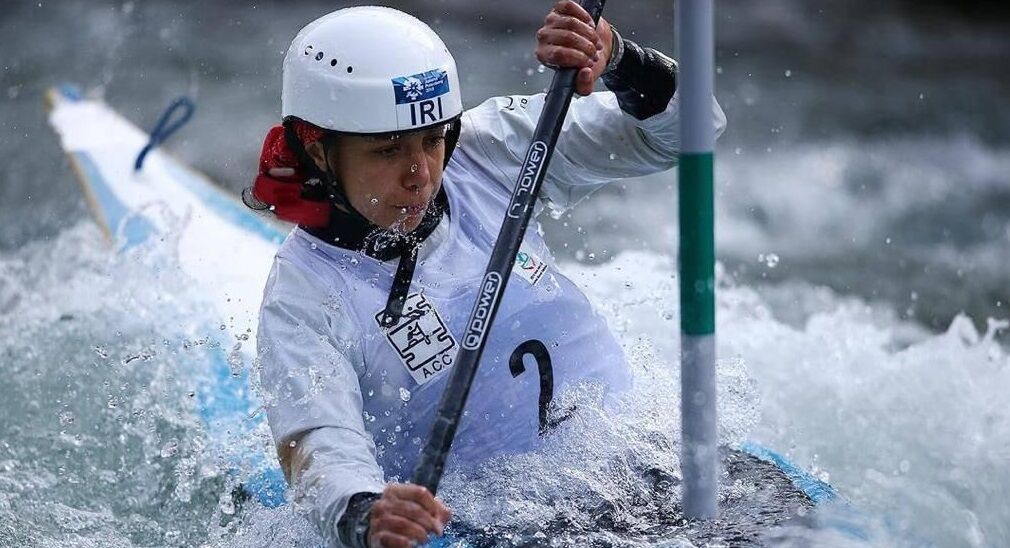 La piragüista iraní no se clasifica para la final del ranking de slalom de la Federación Mundial de España