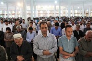 نماز عید فطر اهل سنت در برخی از مناطق استان کردستان اقامه شد