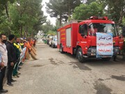 طرح جهادی نگهداشت و رسیدگی به آرامستان کرمانشاه آغاز شد