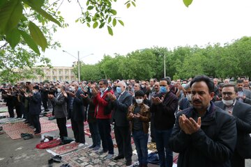 اقامه نماز عید فطر در ارومیه