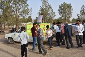 نماز عید سعید فطر در بهاباد اقامه شد