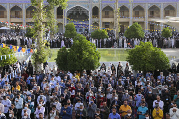 اقامه نماز عید فطر در شیراز