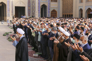 اقامه نماز عید فطر در شیراز