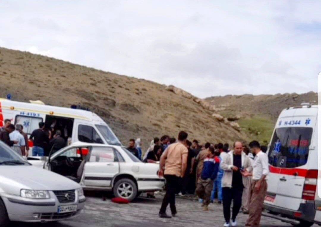 حادثه رانندگی در جاده دیواندره به سنندج منجر به مرگ ۲ نفر شد حادثه رانندگی در جاده دیواندره به سنندج منجر به مرگ ۲ نفر شد