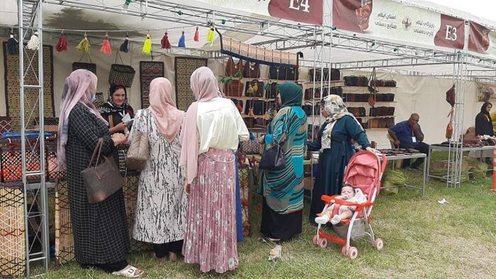 اولین نمایشگاه بین‌المللی بازرگانی- صنایع دستی در حلبچه عراق گشایش یافت