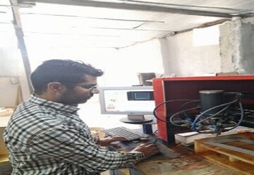 جوانی که پای صنعت را به روستای سرابیز باشت باز کرد