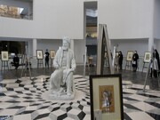 نمایشگاه هنری "مثنی‌سازی" کهن نگاره‌ها در موزه بزرگ خراسان در حال برگزاری است
