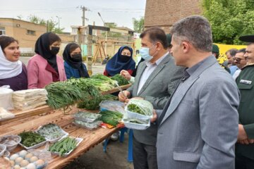 افتتاح بازارچه کار و فناوری دانش آموزان مدارس در اشنویه و تقدیر از معلمان به مناسبت روز معلم