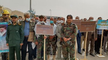 رزمایش جهادگران فاطمی در شاهرود